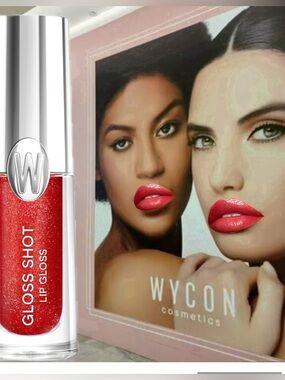 Wycon Cosmetics Gloss Shot 3D Lip Gloss #25 Sparkling Ruby NIP